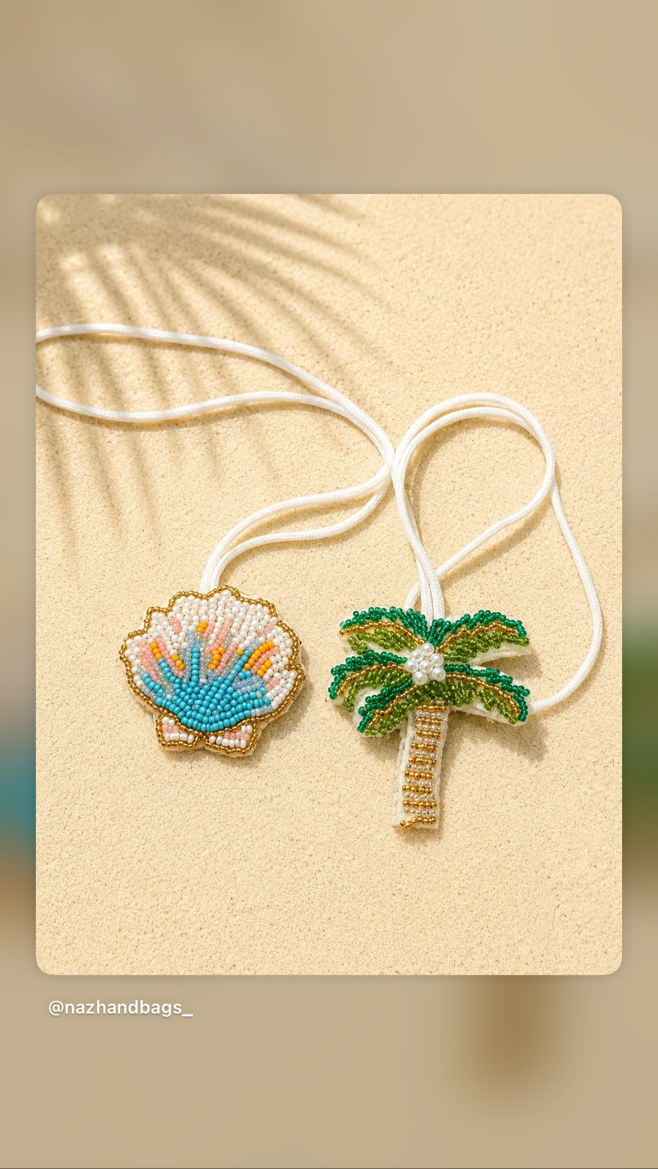 Embroidery charms