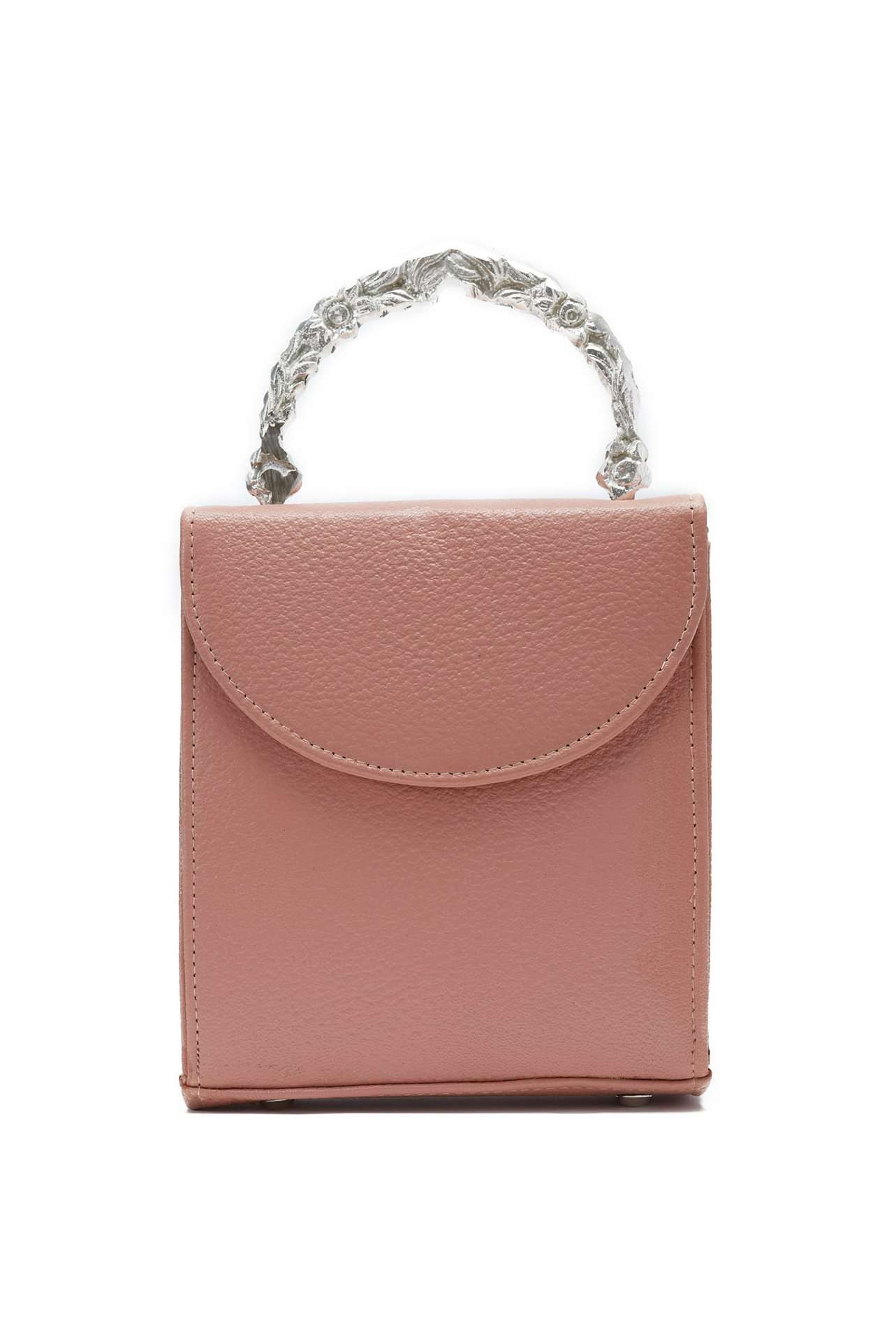 Bois De Rose Plain Leather Bag