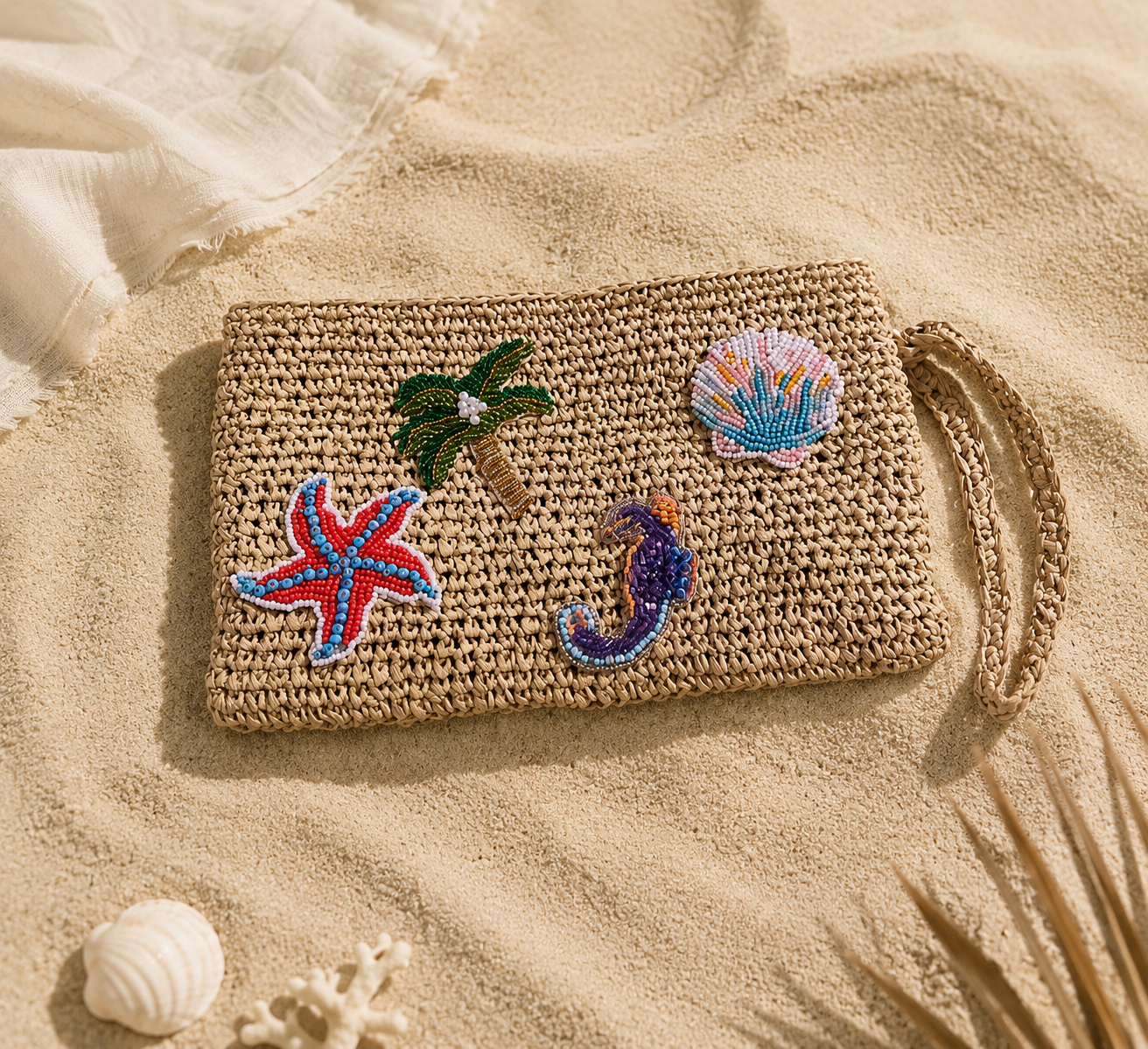 The seashell clutch