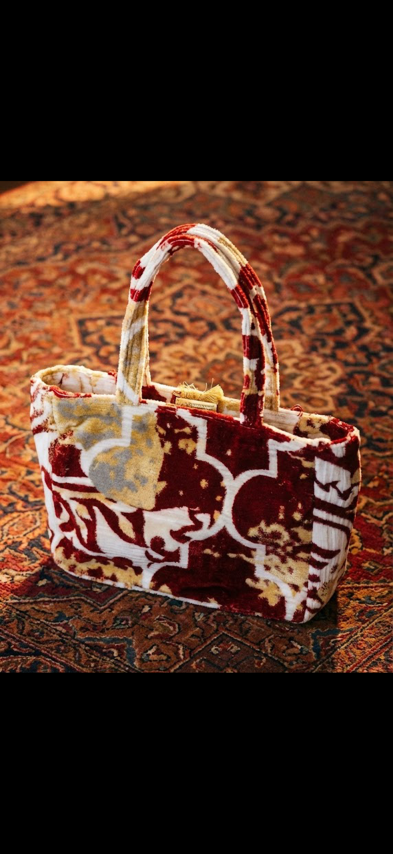 Nomad woven tote bag